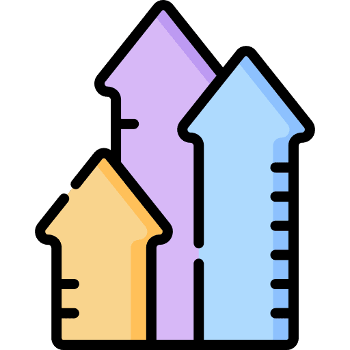 Bar graph graphic graph business icon