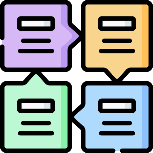 Diagram business strategic plan flow chart icon