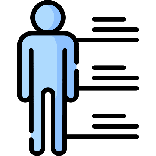 Percentage percentage user chart icon