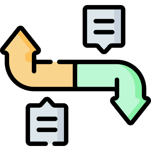 Arrow arrow chart infographics icon