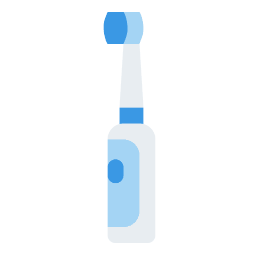 Electric toothbrush dental tooth wellness icon