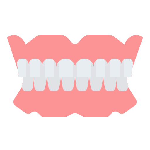Denture tooth teeth medical icon
