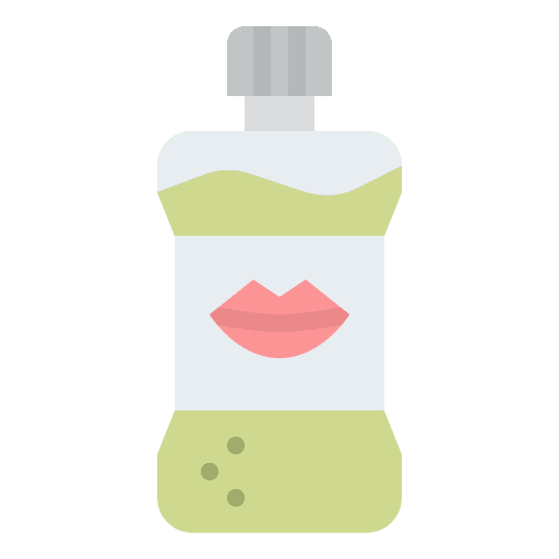 Mouthwash dentistry healthcare and medical teeth icon