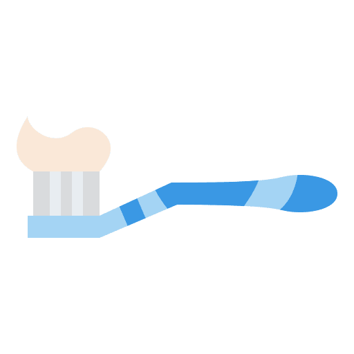 Toothbrush healthcare and medical toothbrush tooth icon