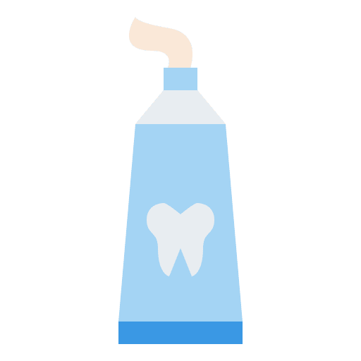Toothpaste hygiene clean dental care icon