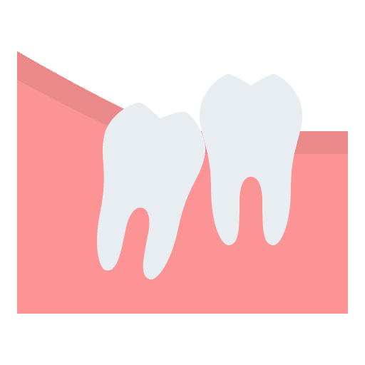 Wisdom tooth healthcare wisdom tooth dentist icon