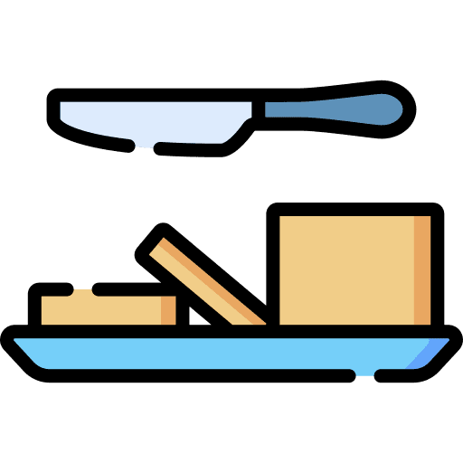 Butter knife food and restaurant butter icon