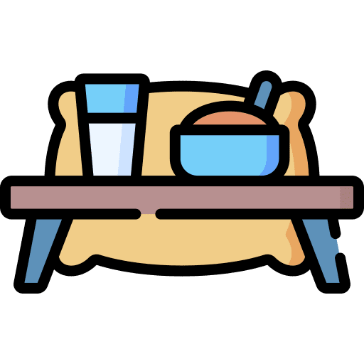 Breakfast breakfast breakfast tray food tray icon