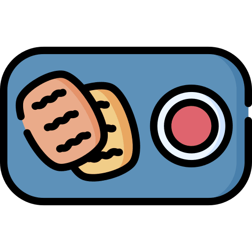 Hash browns snacks breakfast potatoes icon