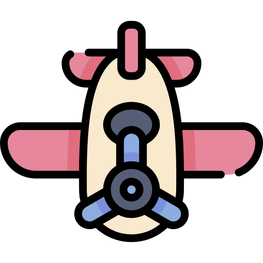 Plane travel plane airport icon