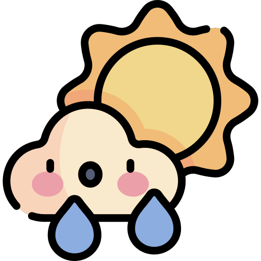Weather meteorology climate rain icon