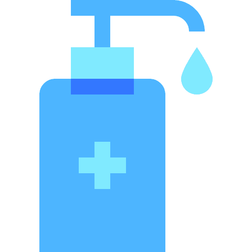 Antiseptic hygiene hand wash bottle icon