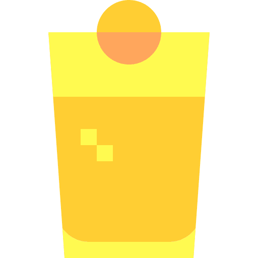 Effervescent tablet healthcare and medical glass icon