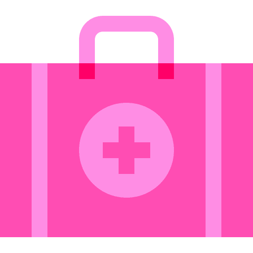 First aid kit medical emergency emergency kit icon
