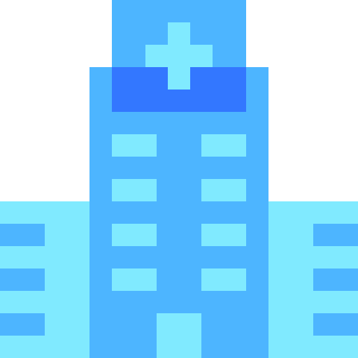 Hospital healthcare and medical hospital medical icon