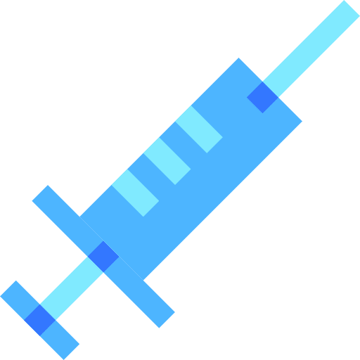 Syringe medicine healthcare and medical syringe icon