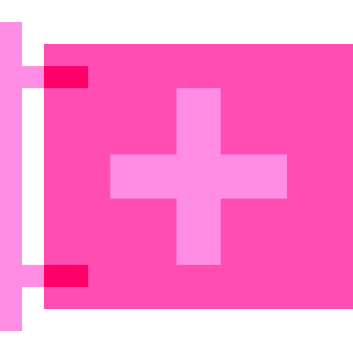 Pharmacy health care health clinic cross icon