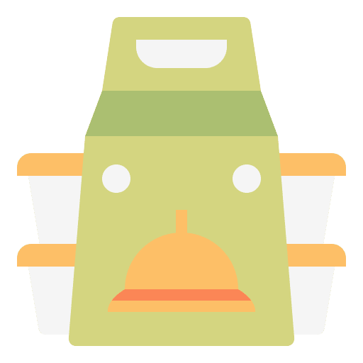 Food food delivery take away food and restaurant icon