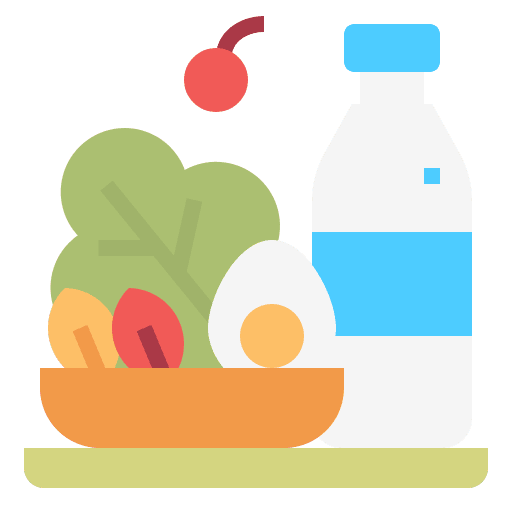 Salad dish salad serving dish icon