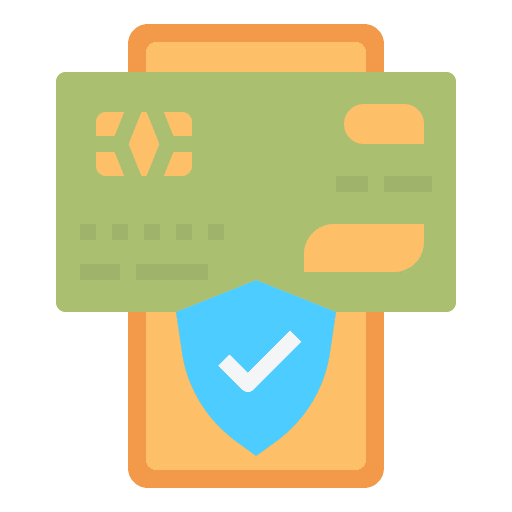 Online payment online payment business and finance smartphone icon