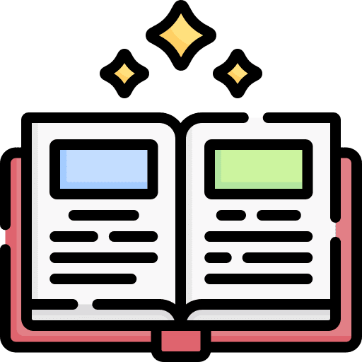 Book folklore fantasy education icon