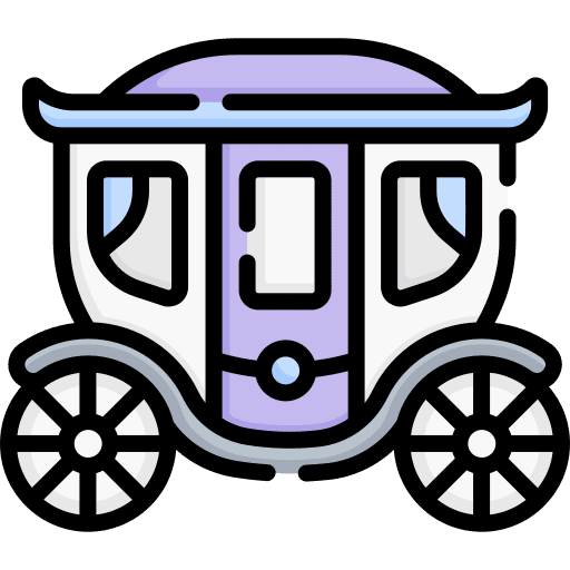 Carriage carriage folklore antique icon