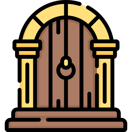 Door cultures fairytale fantasy icon