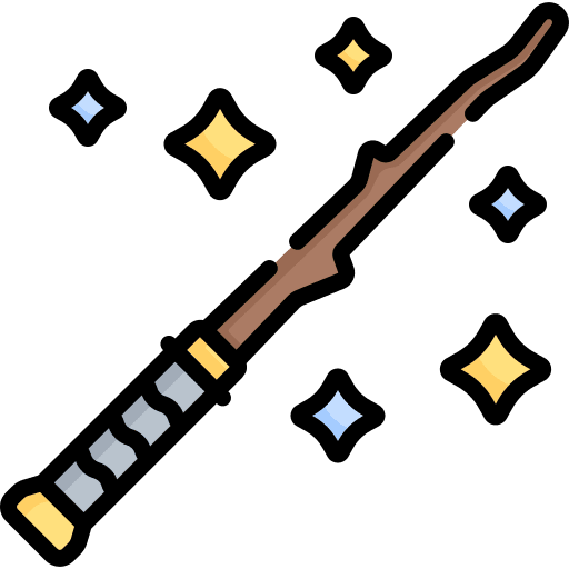 Magic wand magician fantasy cultures icon