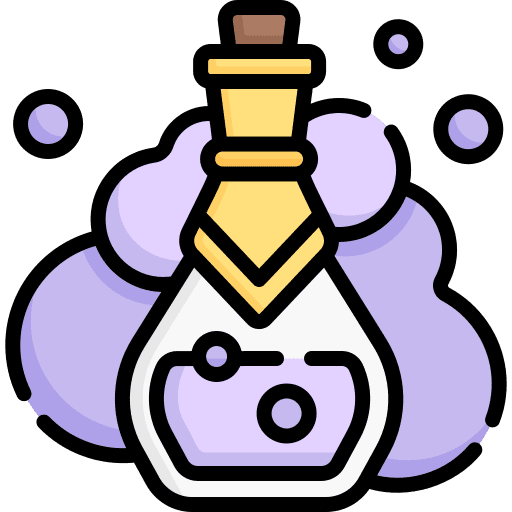 Potion liquid chemistry halloween icon