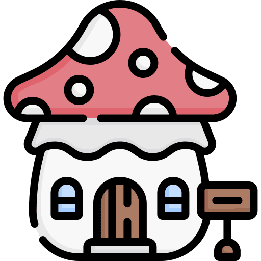 Mushroom diet cultures vegetarian icon