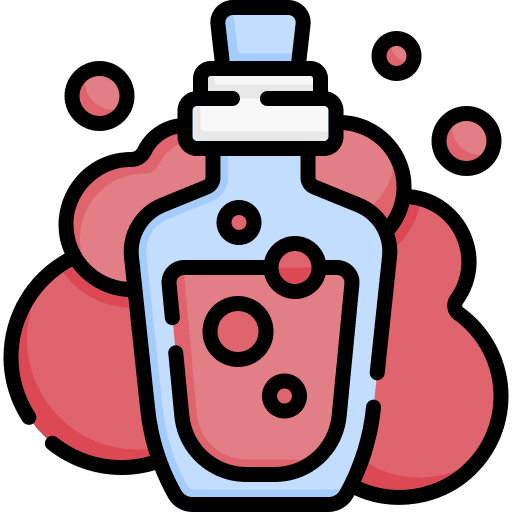 Poison halloween liquid flask icon