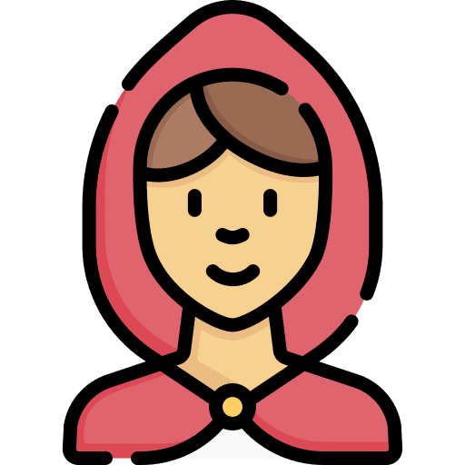 Little red riding hood avatar red riding hood folklore icon