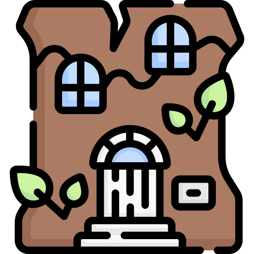 Stump house tree stump tree fantasy icon