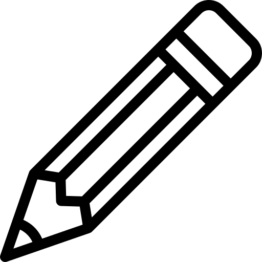 Pencil write edit writing icon