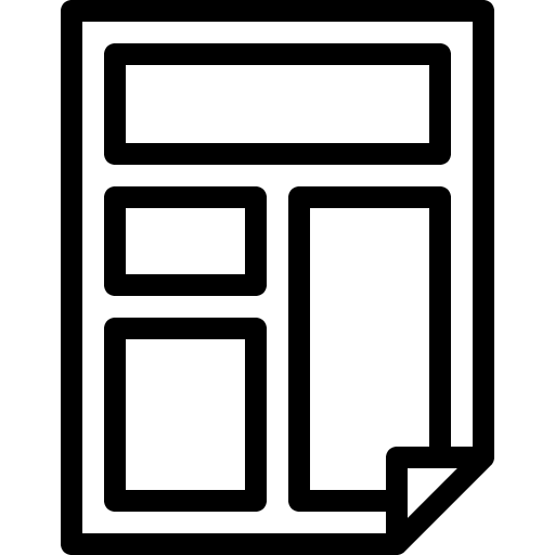 Layout ui design interface icon