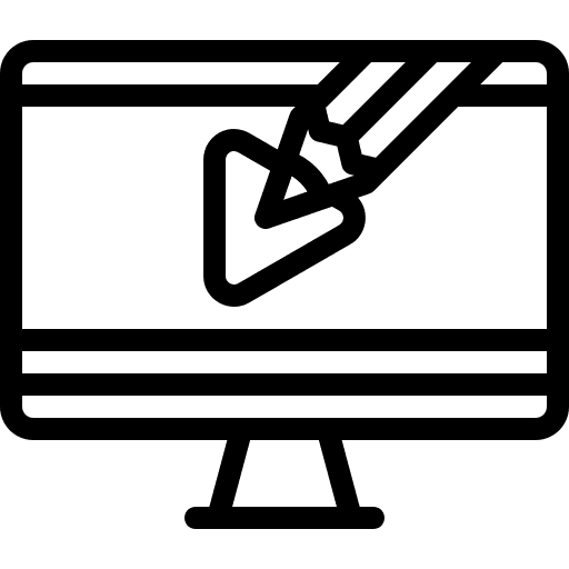 Video editing film editor editor video editing icon