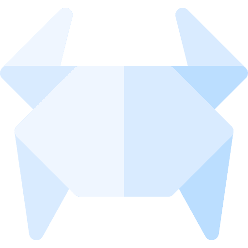 Origami paper ship paper boat origami icon