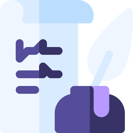 Inkwell cultures ink quill icon