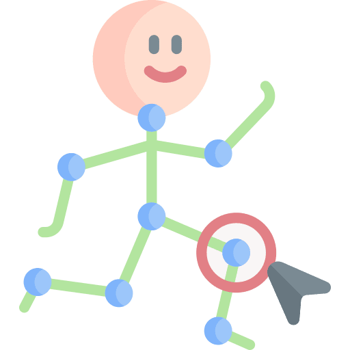 Animation movement animation pointer icon