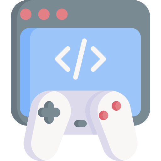 Game development gaming developer gamepad icon