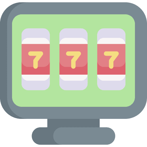 Casino bet poker online gambling icon