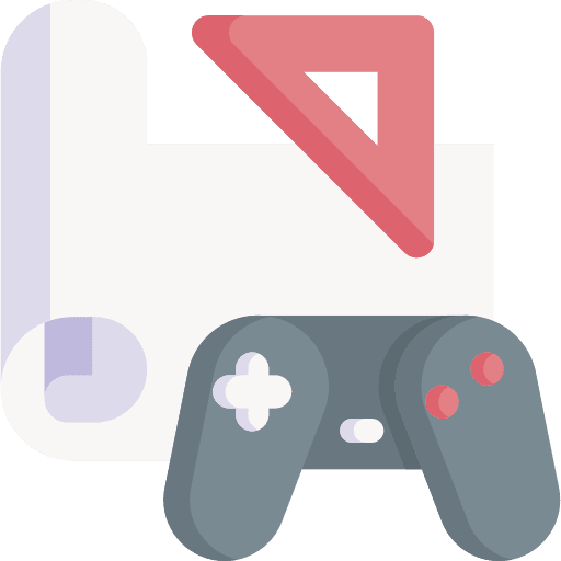 Game development electronics planning gamepad icon