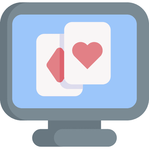 Card games computer luck game icon