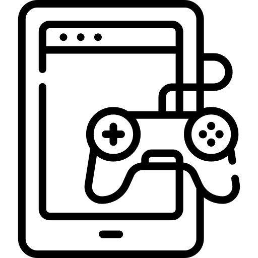 Video game game controller technology cellphone icon