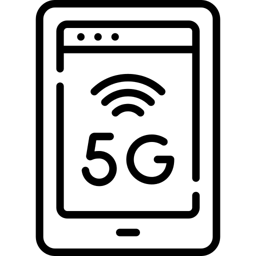 5g signal internet technology icon