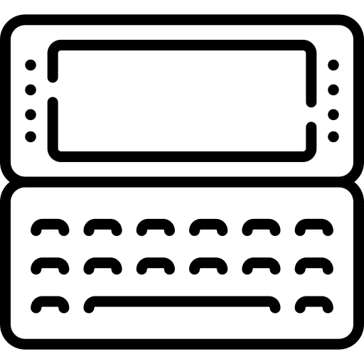 Communicator device communicator keyboard icon