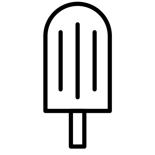 Ice cream food and restaurant dessert sweet icon