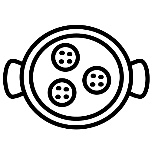 Cookies plate sweet dessert icon