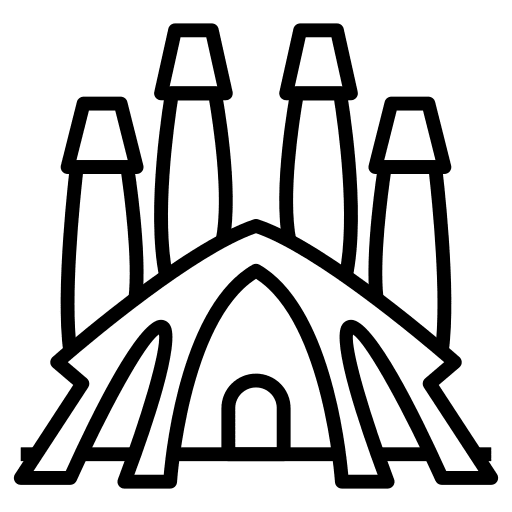 Building building landmark monument icon