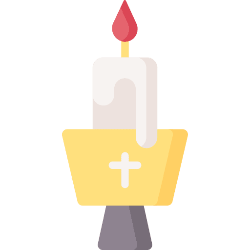 Candle religious cultures easter icon